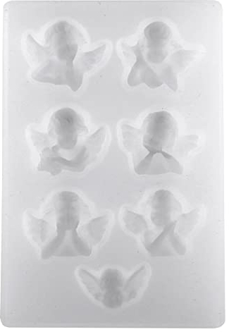 Ahvqevn Moule en silicone en forme d' pour résine DIY argile UV époxy résine moules à outils