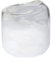 Philippi Glasvase Snow, Weiß, Rund, Modern, Einfarbig, Unbehandelt, Vase, 24 cm (Höhe/Breite/Tiefe), Ø 16 cm