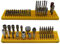 Free Zone Bit Organizer Set (2 PCS, Yellow) – 158-Hole 1/4 Inch Hex Bit & Drive Bit Storage – Screwdriver Bit Holder (Tools Not Included)
