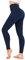 FuelMeFoot Leggings Damen High Waist Blickdicht Leggins mit Bauchkontrolle Slim Fit Angenehm Weiche Elastische Sportleggings.1 Pack-04-Blau L/XL