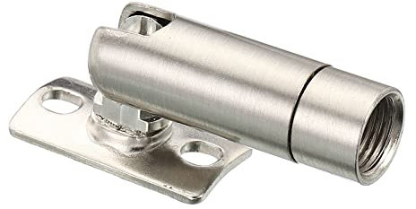 PATIKIL 180/350 Gradi Inclinato Soffitto Luce Adattatore, M10 Filetto con Base Lampadari Pendente Illuminazione Adattatore per Angolo o Irregolare Soffitto, Nichel
