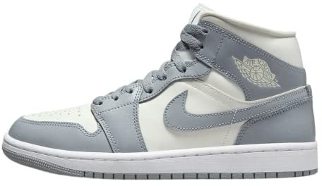 Nike Air Jordan 1 Mid Stealth BQ6472-115 (Stealth, eu_Footwear_Size_System, Adult, Numeric, medium, Numeric_42_Point_5)