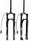 ZLYJ 26/27/29 in 1-1/8 MTB Forcella Pneumatica 120 Mm Escursione, Forcelle Dritte/Coniche per Mountain Bike Corona/Blocco Remoto, Forcella Anteriore per Bicicletta con Tubo A,29