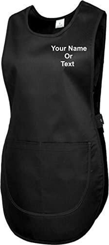 Custom Text Left Chest Embroiderd Heavyweight Tabard, Personalised Unisex Tabard, Your Design or Text Printed, Left Chest Free Text Embroidery