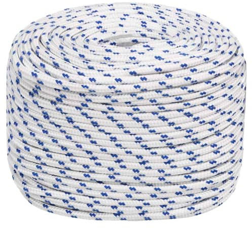 Corda Nautica Bianca 8 mm 250 m in Polipropilene