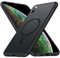 FNDMIL [NO.1 Magnetisch] für iPhone Xs Max mit MagSafe Kabelloses Laden [Durchscheinend Matt] [Anti-Fingerabdruck] [Militär Stoßfest]Dünn Hardcase mit Silikon Handyhülle für iPhone Xs Max Case,Schwarz