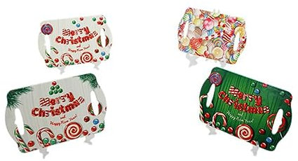 Nataluna L.Xmas F. SOTTOPENTOLA Ceramica 14x22cm, Come da Foto