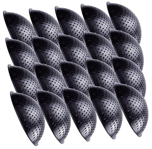 VINTORKY 20piezas Almohadillas De Drenaje para Macetas De Rejilla De Malla para Orificios De Bonsái Protección contra Fugas De Tierra para Jardinería y Cultivo De Plantas