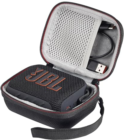 AONKE Hart Tasche für JBL GO 4 Ultra tragbarer Bluetooth Lautsprecher