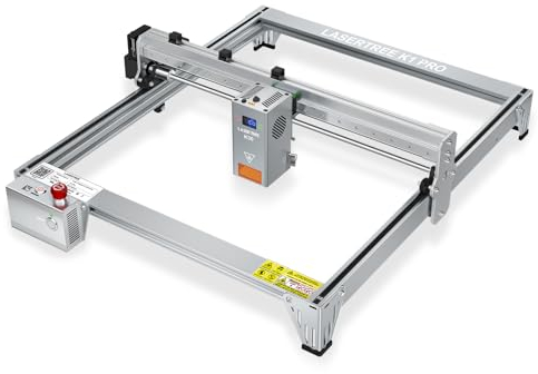 LASER TREE Máquina de grabado láser de 30 W, Grabador láser para madera, metal acrílico, La máquina de corte por láser está equipada con asistencia de aire,admite grabado sin conexión con un solo clic