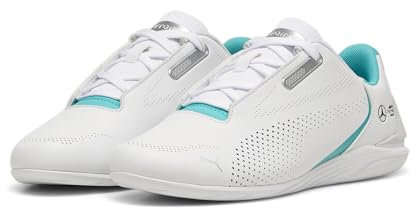 PUMA Jungen Mercedes-AMG Petronas F1® Drift Cat Decima 2.0 Sneakers 36 White Sheen Green ┃Motorsport-Sneakers in Regular Fit Unisex Teenager
