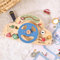 Youuys Motorikbrett Montessori Spielzeug Holzspielzeug für Baby Kinder Lenkrad Motorikspielzeug Activity Board Lernspielzeug Brettspiel Geschenk für Jungen und Mädchen