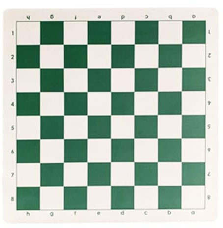 OAJABBGE Portable Leather Chess Board Soft Rollable Chessboard Lightweight Tournament Chess Mat For Educational Games