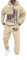 Vintage-Trainingsanzug-Set mit amerikanischer Flagge, langärmelig, USA-Flagge, Pullover, Hoodies und Sweatpants, Z02-khaki, XL