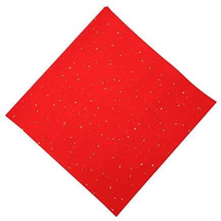 Generic 4sets Couplet Paper Square Rice Paper Ramen Bowls Parchment Paper for Air Fryer Plus Enamel Noodle Bowl Stainless Lace Paper Feng Shui Decor Ornamental Air Outlet Clips 40sheets*4
