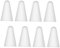 SHINEOFI 8PCS Silicone Tip Caps for Pencil Protective Sleeve Compatible with Ipad Portable Touch Pen Cover Durable and Dust Design White