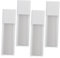 EXQUIMEUBLE 4Pcs Travel Pump Bottles Airless Cosmetic Container for Lotion and Essence Leak Design Lightweight and Compact for and Travel