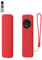 Cover in silicone per Apple TV 6/7, resistente ed ecologica, con fori precisi, antiurto, tocco confortevole, rosso