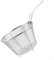 Cesta coladora para freír, cesta de malla de acero inoxidable, colador de freír profundo con mango ergonómico para cocina en el hogar, plata (15 cm, acero 304)