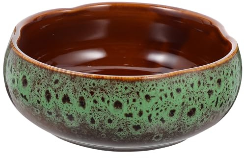 CHILDWEET Ceramic Daffodil Storage Container Narcissus Pot Decorative Flowerpot Water Storage Basin Not Easily Deformed Suitable for Balcony Garden