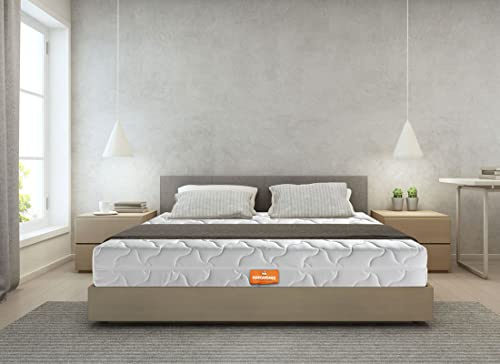 Marcapiuma Einzelmatratze Rainbow Plus Bio Soia Visco 100x210 h. 21 cm Orthopädische H3 Fest Viscomatratze Abziehbar Silver Bezug gegen Milbe Made in Italy