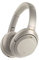 Sony WH-1000XM3 Casque Bluetooth à réduction de bruit sans fil avec micro pour appels téléphoniques, Alexa et Google Assistant intégrés, Argent