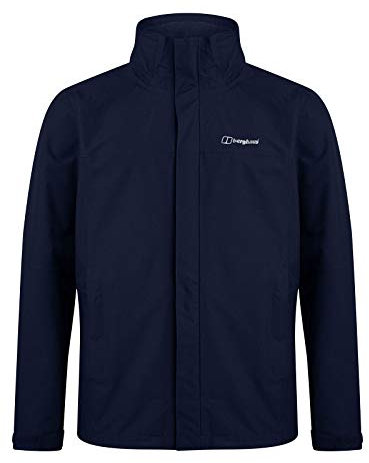 Berghaus Hillmaster Interactive Gore-Tex Veste imperméable respirante et durable pour homme, Bleu Navy, L EU