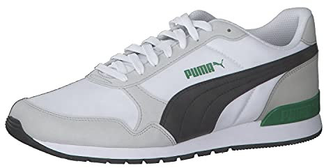 PUMA ST Runner v2 NL, Scarpe da Ginnastica, Unisex - Adulto, Bianco (Puma White/Puma Black/Gray Violet), 38.5 EU