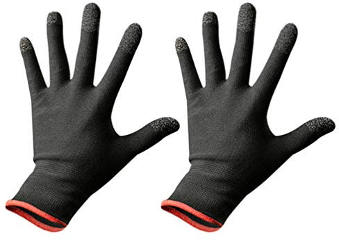 Hemobllo 2piezas Guantes Para Teléfono Móvil Guantes Táctiles Resistentes Al Frío Para Escalada y Actividades Al Aire Transpirables y Antideslizantes