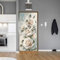 GSKBDQ 3D Türaufkleber Kreativität Der Weißen Blume Türtapete Selbstklebend Türposter 90X200Cm Fototapete Türfolie wasserdichte Abnehmbare PVC Türtapete Innentür Schlafzimmer Küche Bad Home Deko