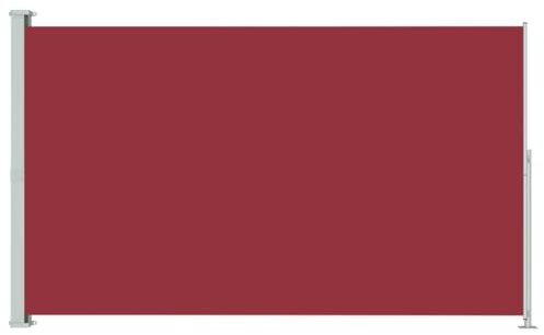 vidaXL Toldo Lateral retráctil para Patio Rojo 200x300 cm, Pantalla de jardín, toldo retráctil, toldos de Patio, Pantallas de jardín