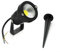 UNIVERSO FARO PROIETTORE COB LED ORIENTABILE DA GIARDINO CON PICCHETTO 5W IP65 LUCE BIANCO CALDO - FREDDO - NATURALE - VERDE (VERDE)