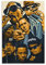 Shenywell Wanddeko Poster Snoop Dogg Ice Cube Dr. DRE Der berüchtigte Big Eazy-E 30x40cm Kein Rahmen