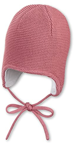Sterntaler Baby Mädchen Strickmütze Baby Strickmütze mit Fleecefutter