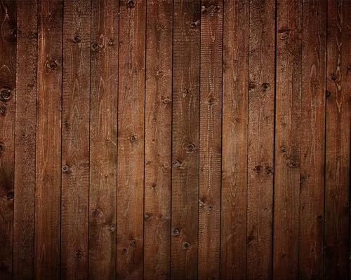 MEHOFOND 5x4ft Brown Wood Texture Retro Rubber Mat Professional Photographic Floor Mat Baby Shower Birthday Portrait Photography Props