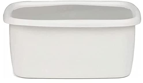 LIOONS Panera clásica, portapan de cerámica Rectangular, Almacenamiento de Pan de Gran Capacidad de 3/3,5 l, panera Que Ahorra Espacio