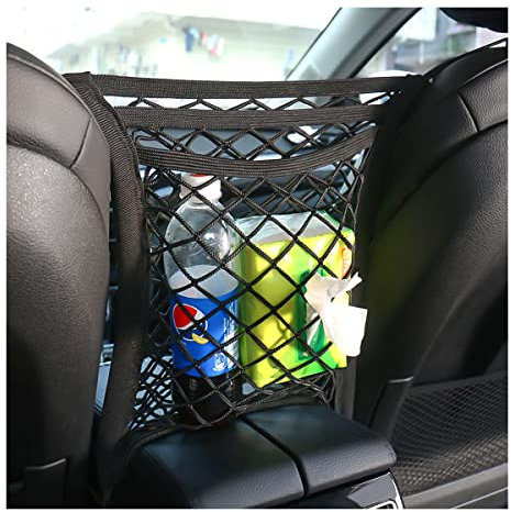 3-lagiges Autositz-Aufbewahrungsnetz, sehr dichte Tasche, General Motors Netz-Organizer, Kinderschutz, Hundeschutznetz