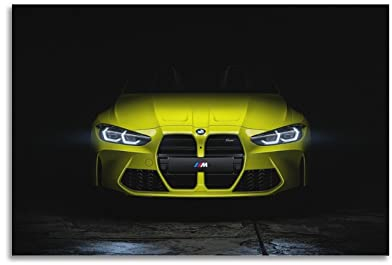 Sportauto-Poster für BMW G82 M4 Rennwagen, dekoratives Gemälde, Leinwand, Wand- und Kunstbild, Familien-Schlafzimmer, Dekoration, 30 x 45 cm