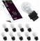LIGHTWORLD24 10 Stück W2.5x16q P27/7W Glühbirnen Auto Lampe Stoplicht US Typ 3157 27/7W Weiß 12V Glühlampe
