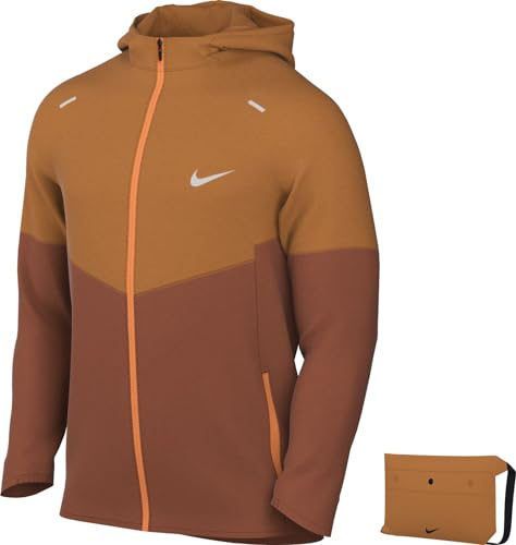 Nike M NK Rpl UV Windrnner JKT Veste, Monarque/Dark Russet/Reflective Silv, L Homme