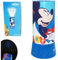 Lampe avec projecteur Mickey Disney veilleuse 2 en 1 avec lumières LED colorées fonctionne à piles