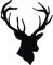 Limtula 12 cm * 16 5 cm Mode Kühlen Hirsch Für Kopf Auto Styling Für Kreative Jagd Auto Aufkleber Wasserdicht