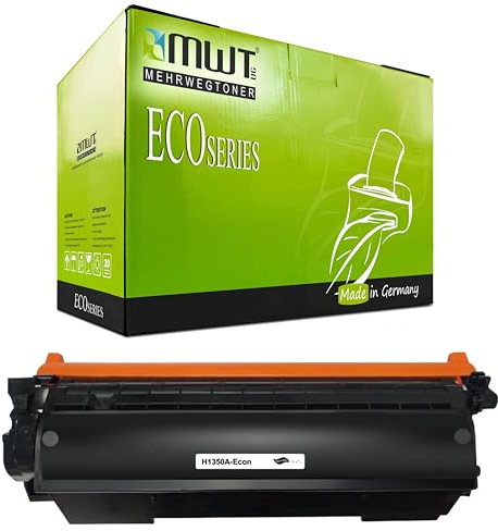 Mehrwegtoner HP W1350A(135A) mit Chip kompatibel für - HP Laserjet MFP M234dw M234dwe M234sdw M234sdwe M234sdn M234sdne Toner,HP Laserjet M209dwe M209dw M209 Toner Drucker (1er Pack Schwarz)