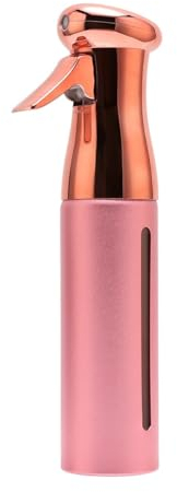 TMAOZW Plating Spray Bottle Salon Haircut Watering Can Durable Suitable for Barber Refillable Bottles Stylist Hairdressing Tools(Pink)