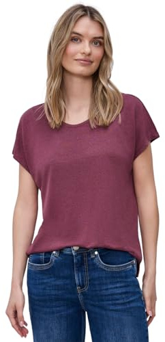 Dropped Shoulder Shirt im Leinen-Look