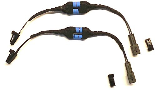 HZ-DESIGN Adapterkabel zum Umrüsten auf LED Kennzeichenbeleuchtung kompatibel mit VW Polo 6R Touran ab 2011
