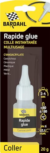 BARDAHL Rapid Glue - Prise rapide - Haute résistance - 20 g