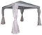 greemotion 128811 Gartenpavillon mit Seitenwänden Partyzelt rechteckig und Moskitonetz, Hellgrau, 20.3 x 4.3 x 2.2 cm