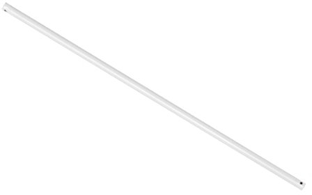 Lucci Verlängerungsstange für Deckenventilatoren mit Kugelgelenkaufhängung, 90 cm, Weiß, Stahl