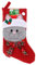Christmas House Weihnachtsstrumpf für Katzen oder Hunde, 41,9 cm, Karierte Schleife Katze